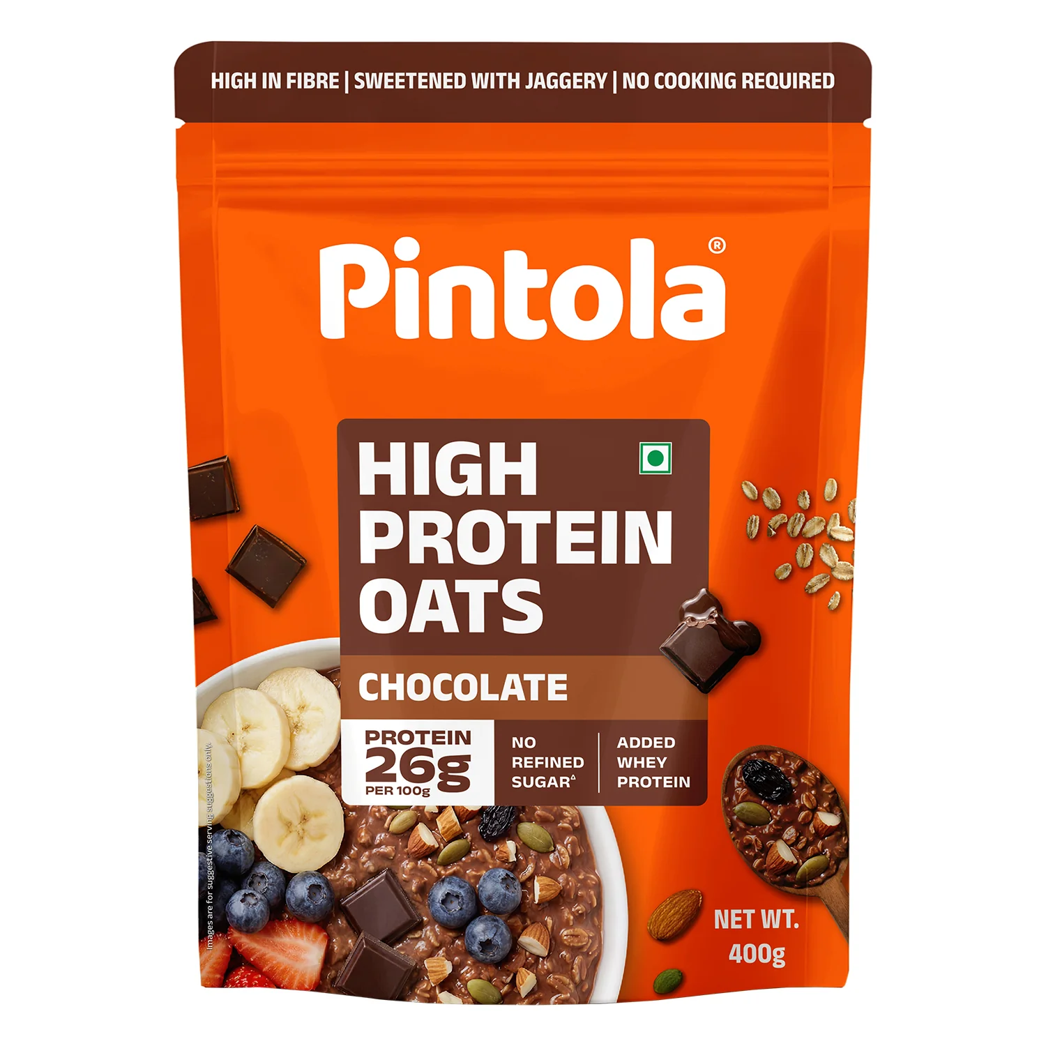 High Protein Dark Chocolate Oats