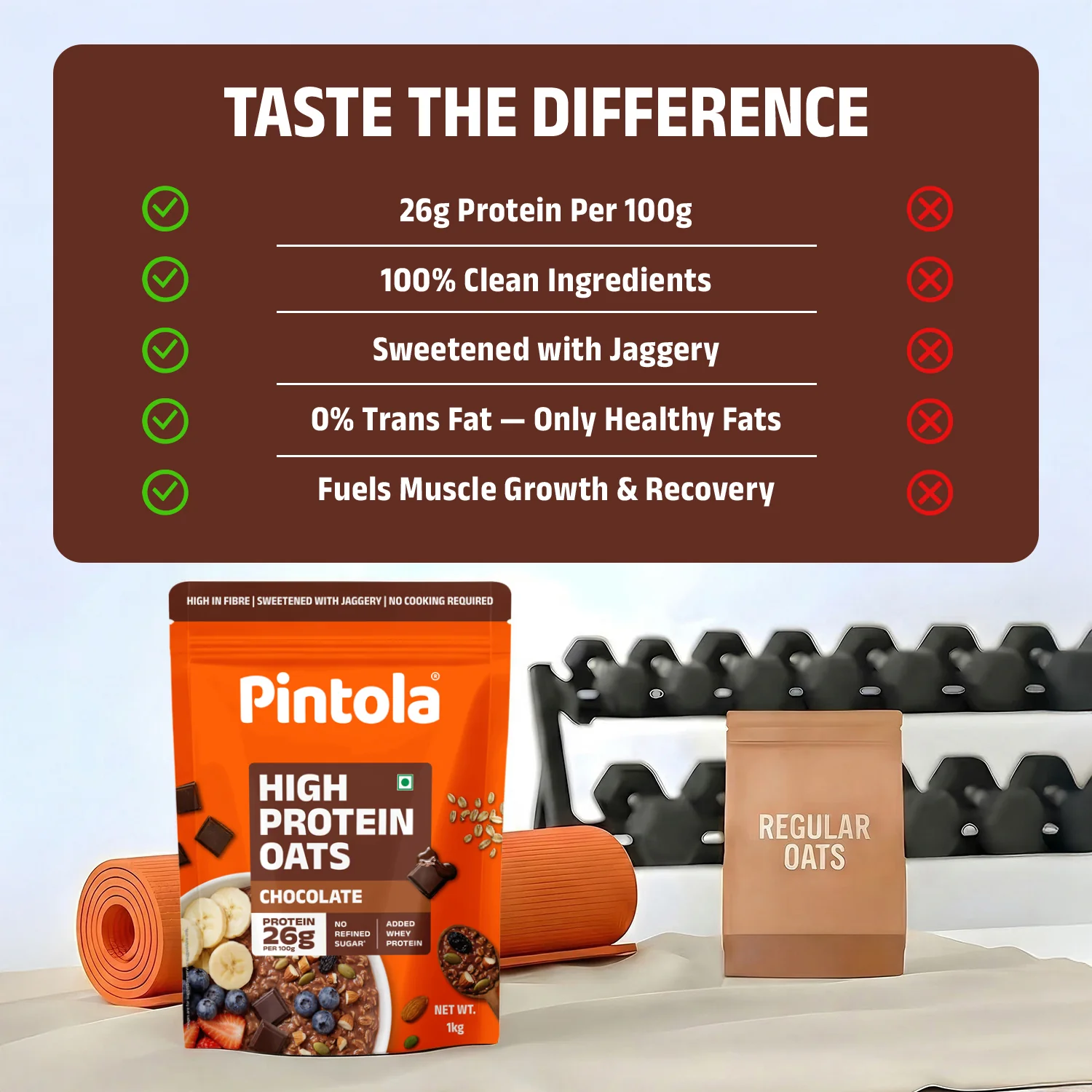 High Protein Dark Chocolate Oats - Image 4