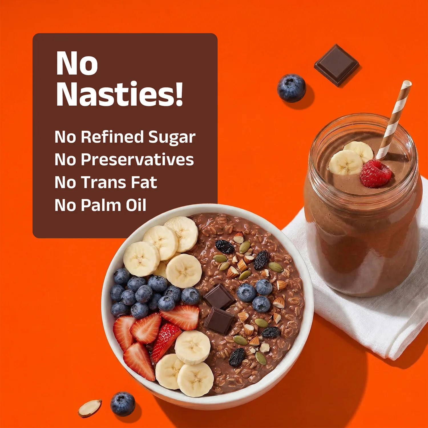 High Protein Dark Chocolate Oats - Image 7