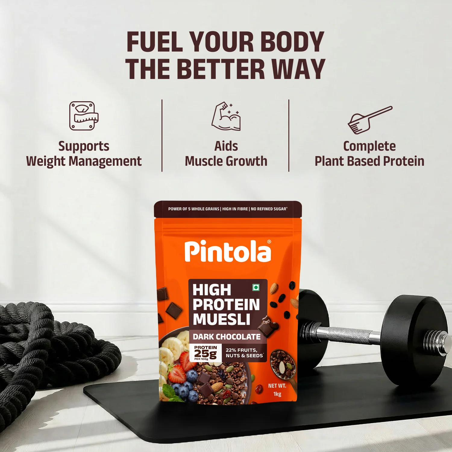 High Protein Dark Chocolate & Cranberry Muesli - Image 8