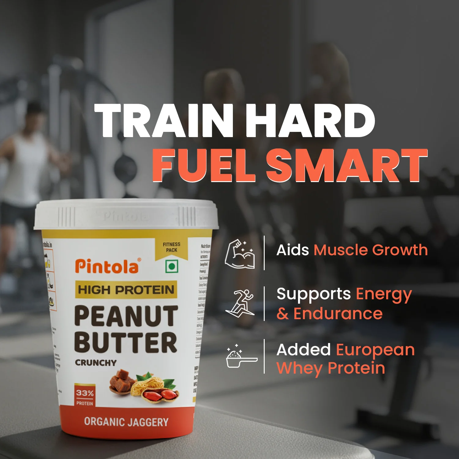 High Protein Organic Jaggery Peanut Butter - Image 5