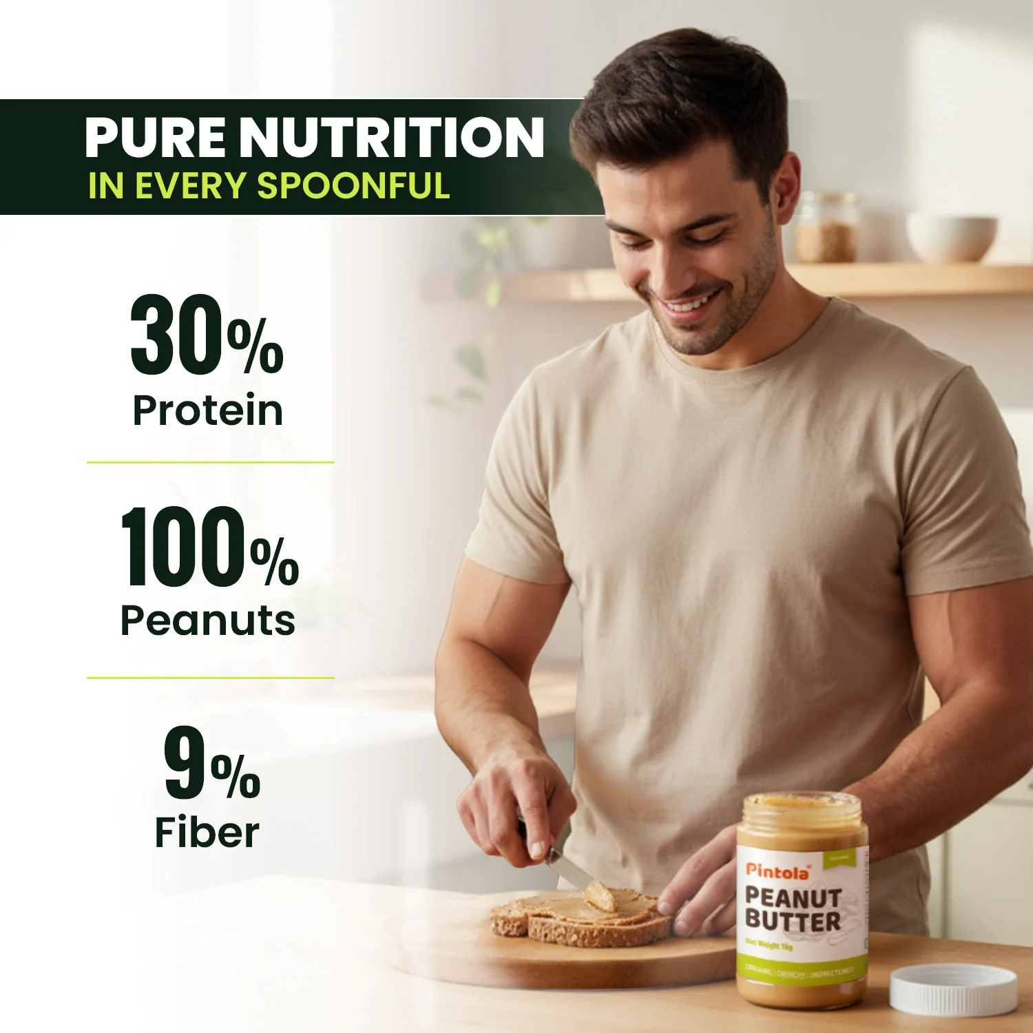 All Natural Organic Peanut Butter - Image 5