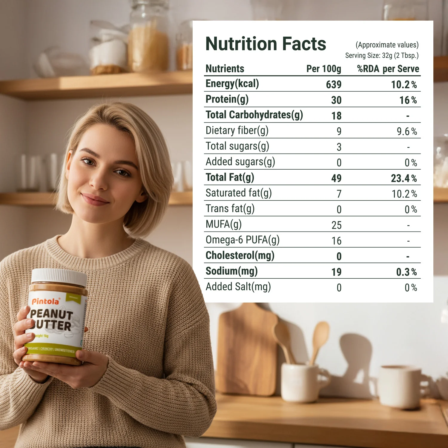 All Natural Organic Peanut Butter - Image 7