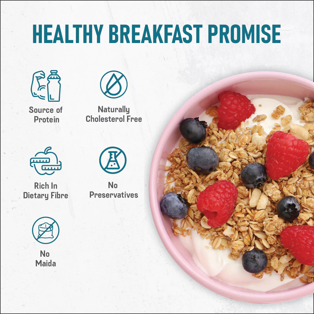 33% Millet | Wholegrain & Seeds Muesli - Image 3