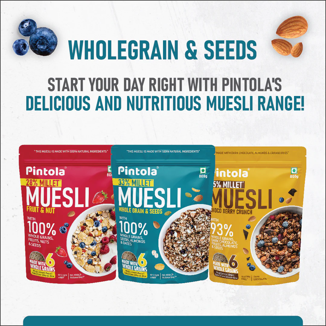 33% Millet | Wholegrain & Seeds Muesli - Image 5
