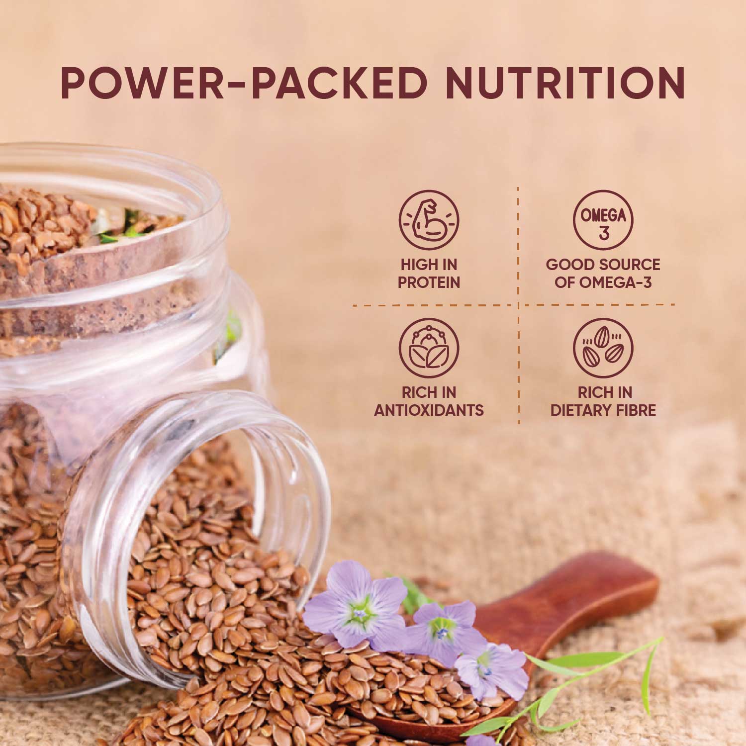 Premium Flax Seeds - Image 2