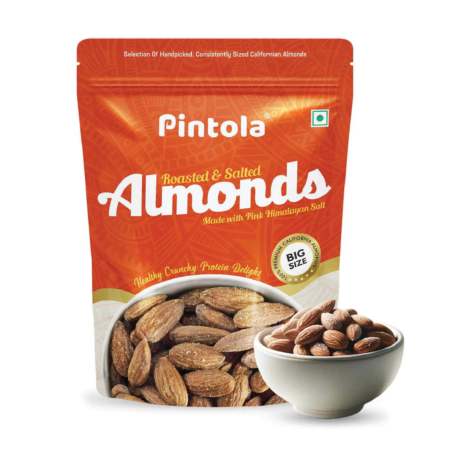 Premium Roasted & Salted Almonds - Image 2
