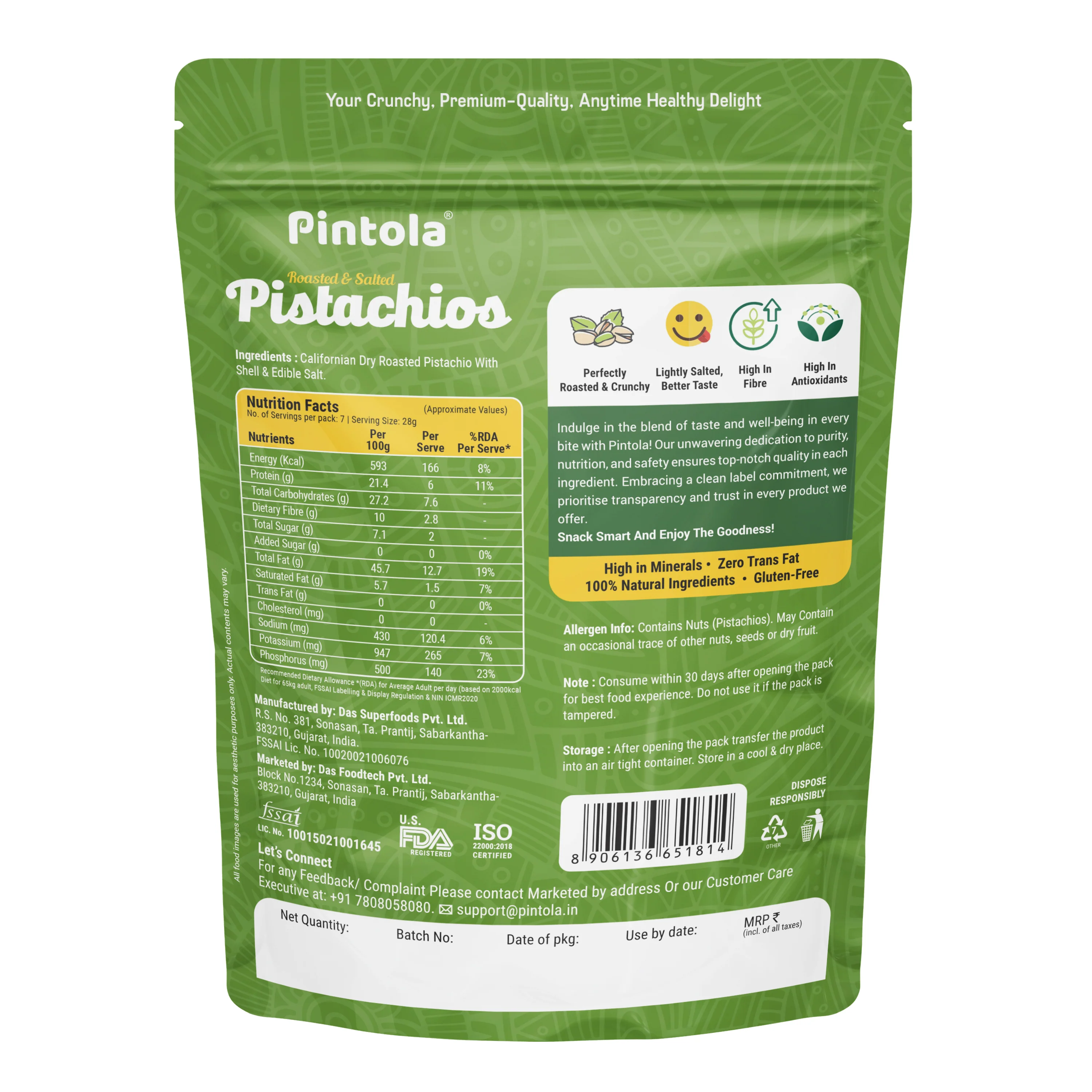 Premium Roasted & Salted Pistachios - Image 6