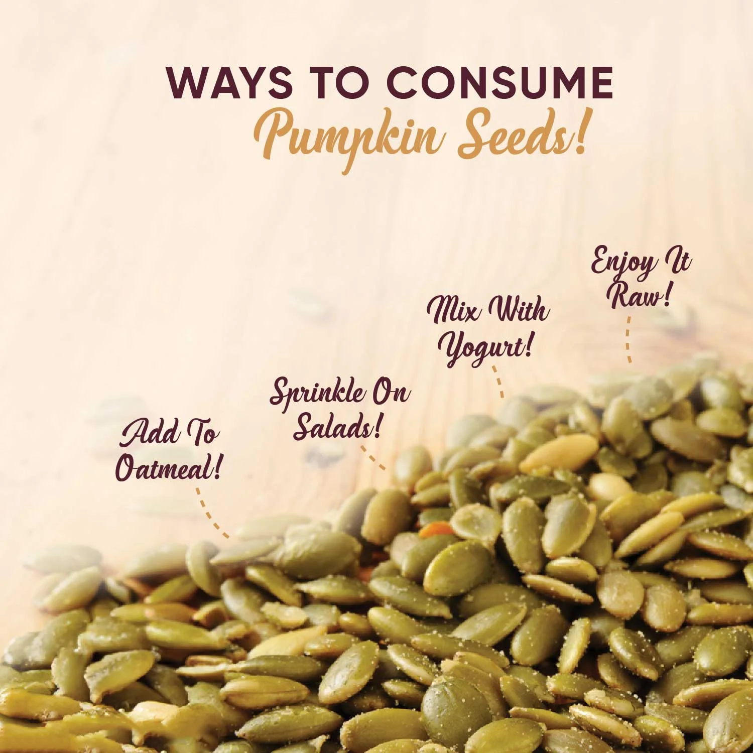 Roasted & Salted Pumpkin Seeds - Image 5